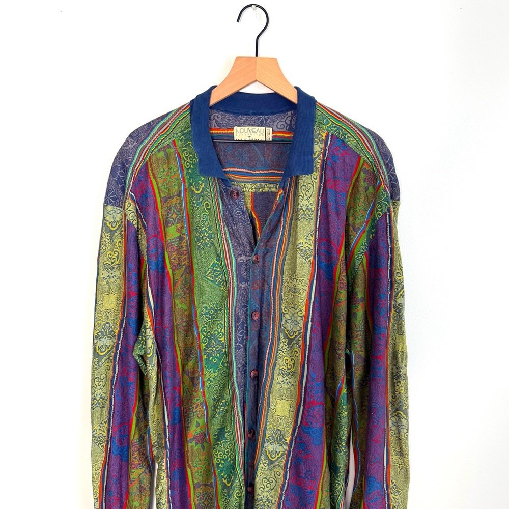 Vintage Coogi Noveau Button Down | 4X